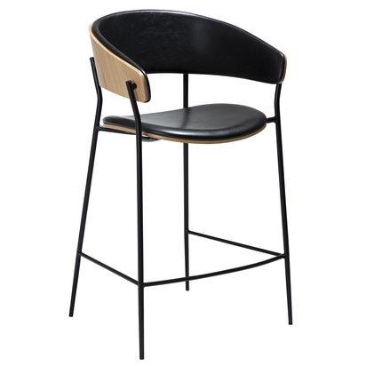 CRIB counter stool Black Oak